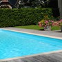 Swiming pool in summer